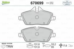 ÖN BALATA BMW E81 116D 118D 06-9.12 E87 116İ 118İ 2.0İ 116D 118D 03-9.12 E82 118İ 118D 08