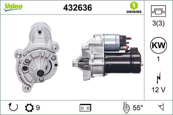 MARŞ MOTORU KOMPLE 1.1 KW P205-P305-P306-P309-P405-P406-P508-P806-BOXER-JUMPER-EXPERT-PARTNER- BERLINGO-JUMPY-BX-XSARA