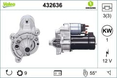 MARŞ MOTORU KOMPLE 1.1 KW P205-P305-P306-P309-P405-P406-P508-P806-BOXER-JUMPER-EXPERT-PARTNER- BERLINGO-JUMPY-BX-XSARA