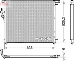 KLIMA RADYATORU KONDENSERİ RANGER 2.2 TDCI 11 MAZDA B2500 2.2 - 2.5 TDCI 1 MAZDA B2500 2.2 - 2.5 TDCI 11