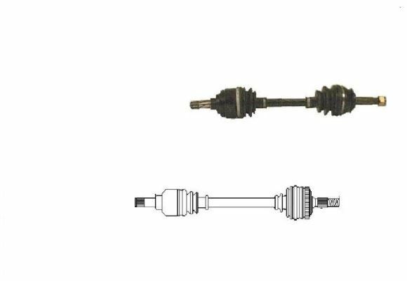x AKS ÖN SOL CORSA C 1.0-1.2 00 ABS SİZ Mekanik 582x22x22