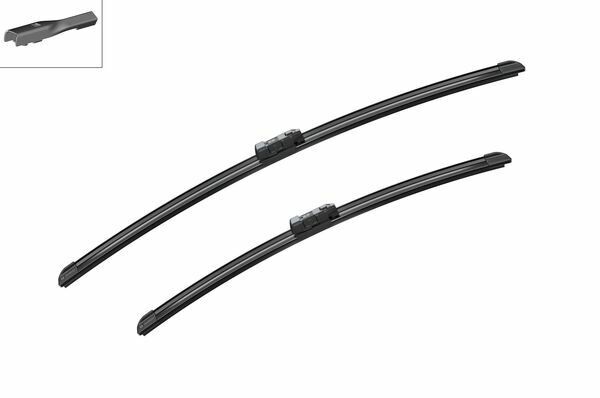 SİLECEK AEROTWİN SETİ - 625/500 MM VOLVO S90 V90 XC90 03/2015 PORSCHE TAYCAN 2019 AUDI A6 A7 A8 Q3 Q5 Q8 2019