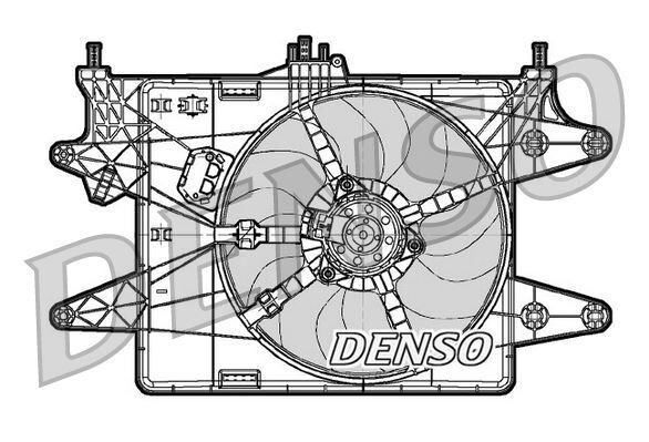 FAN. RADİATOR FIAT DOBLO 01-