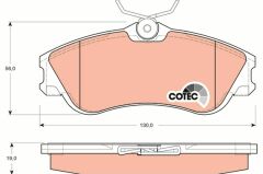 ÖN BALATA XSARA PICASSO N68 1.6 1.6HDİ 1.8 16V 2.0 16V 2.0HDI 99 04