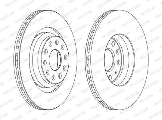 ARKA DİSK EOS-GOLF V-VI-PASSAT 05-11 -SCIROCCO-A3 SPORTBACK 8P 03-12 -SKODA SUPERB