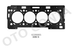 SKC ÇELİK 0.50mm P206-P307-PARTNER-BERLINGO-C2-C3-C4 1.6 16V 75.50 79.9mm N6A - NFU TU5JP4