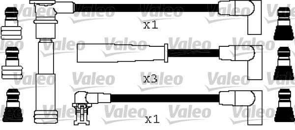 ATEŞLEME KABLO TK. RENAULT SAFRANE 12V 92 96