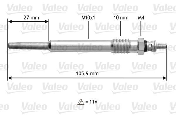 KIZDIRMA BUJİSİ PARTNER-BERLINGO-P206-P306-P307-P308-P406-P407-P508-XSARA-EVASION-JUMPY-C4-C5- EXPERT-BOXER-JUMPER-DUCATO 2.0-2.2 HDI-JTD