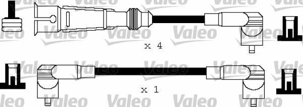 ATEŞLEME KABLO TK. VW POLO CLASSIC 8V 95 99