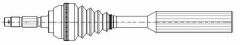 x AKS ÖN SOL P206 1.6I-1.4HDI 98 ABS Lİ 17-0385