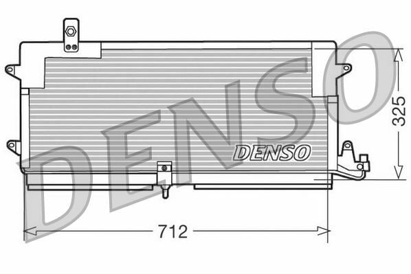 CONDENSER. AİR CONDİTİONİNG VW PASSAT 3A2. 35I 88-97