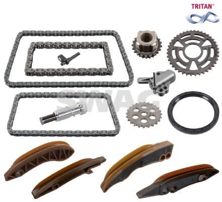 EKSANTRIK ZINCIR SETI BMW B37 N47 E87 E90 F10 F20 F30 F32 F33 F34 F36 F22 E92 E93 E83 E84 F25 F15