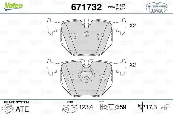 ARKA BALATA BMW E46 00-05 E38 96-01 E83 04 E53 00 R.ROVER 4.2 4.4 3.0TD6 3.6TD8 06 1