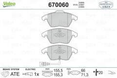 ÖN BALATA GOLF V 2.0TDİ 08-13 PASSAT 10 SCIROCCO 10 TOURAN 10 AUDI TT 06 AUDI A1 12