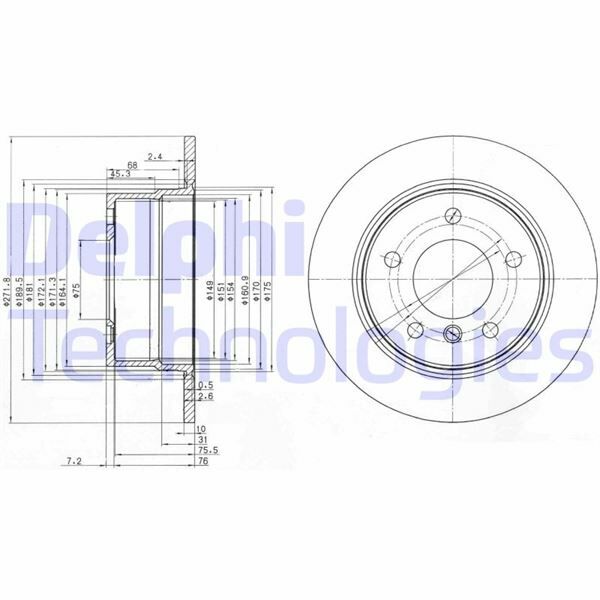 FREN DİSKİ ÇİFTLİ PAKET . DELİKSİZ ARKA BMW Z3 10/1995