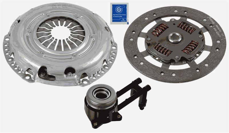 DEBRIYAJ SETI FIESTA V 01 08 FUSION 01 12 1.6 ZETEC S 16V EFI 100PS RULMANLI