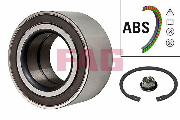 ON TEKER RULMANI KIT FOCUS III 11 17 KUGA I-II 08 14 YENI CONNECT 14 ABS LI