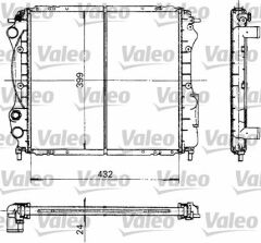 RADYATÖR EXP-CLIO 1.2-1.4 BENZİNLİ 429x398x22