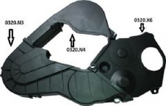 EKSANTRİK KAPAK 3 LÜ KAPAK SET PARTNER II-BERLINGO II 1.9 DW8