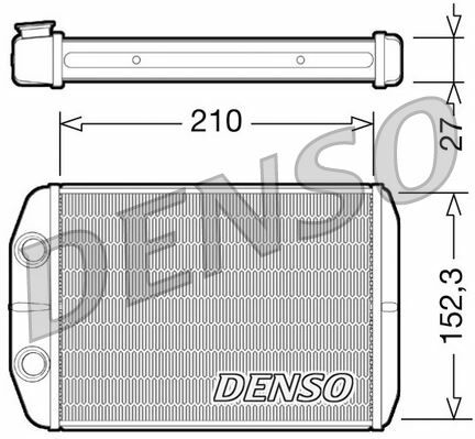HEAT EXCHANGER. İNTERİOR HEATİNG FIAT BRAVO II 06-14