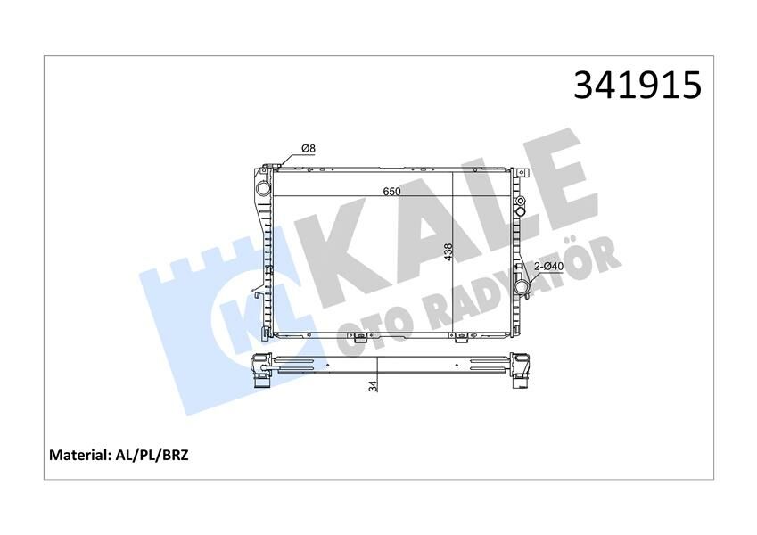 MOTOR SU RADYATORU OTO/SANZ. BMW M52 M60 M62 E39 E38