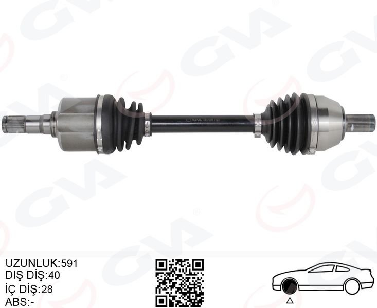 ÖN AKS KOMPLE SOL FORD MONDEO IV 2.0 TDCI 07 14 OTOM.