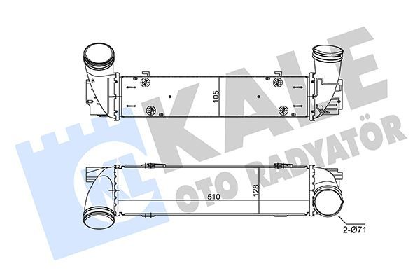 TURBO RADYATORU BMW M57 D30 E90 N47 D20 E84