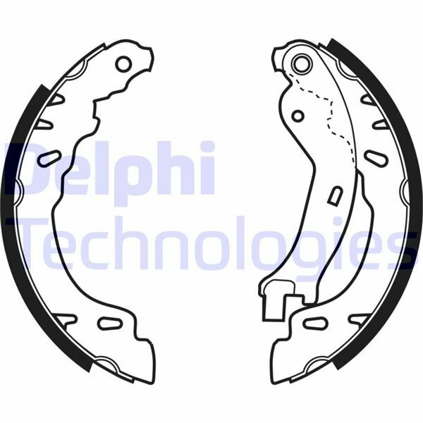 ARKA PABUÇ BALATA FIAT 500 1.2-1.3D 07 09 PANDA 169 1.1-1.2 03 09 1.3D 03 06 180x32 -