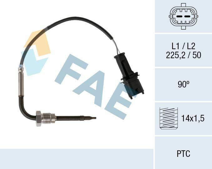 EGZOZ SICAKLIK SENSÖRÜ KONUM 1 INSIGNIA A-ASTRA J-ZAFIRA C 2.0 CDTI A20DTH