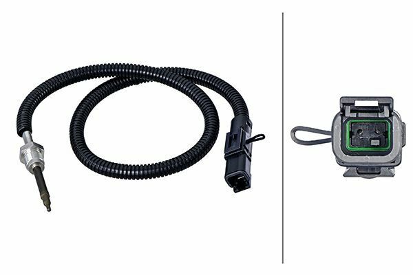 EGZOZ SICAKLIĞI SENSÖRÜ 560 MM 2-KUTUPLU VOLVO