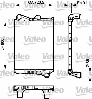 TURBO RADYATÖRÜ VOLVO FM