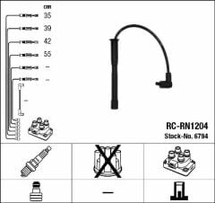 RC-RN1204 ATEŞLEME KABLOSU