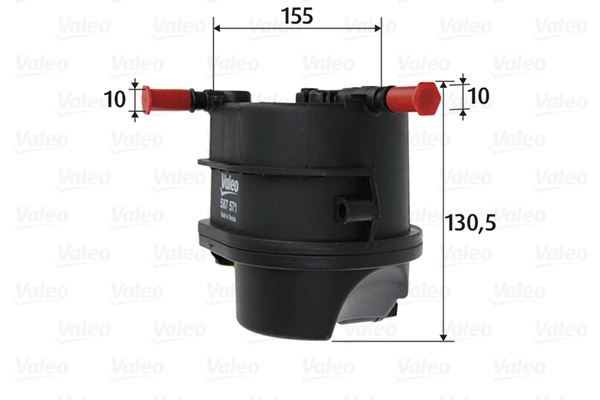 YAKIT FİLTRESİ BIPPER-NEMO-P307-P207-P206-C3-C2 1.4 HDI-FUSION-FIESTA 1.4TDCI