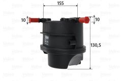 YAKIT FİLTRESİ BIPPER-NEMO-P307-P207-P206-C3-C2 1.4 HDI-FUSION-FIESTA 1.4TDCI
