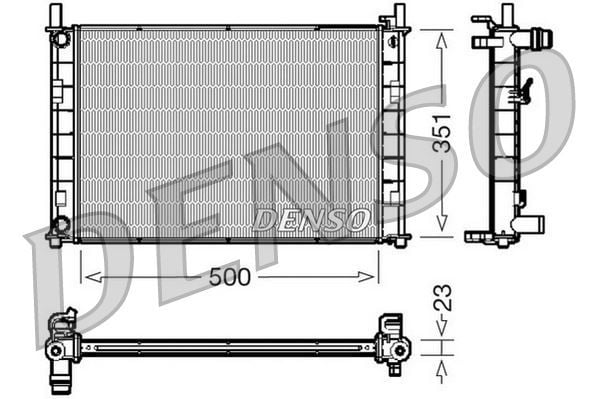 MOTOR SU RADYATORU FIESTA 1.25 16V 1.4 16V 1.4TDCI 01 08 MAZDA II 1.4CD MANUEL