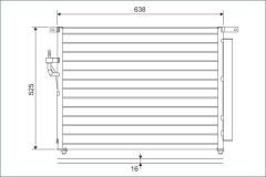 KLIMA RADYATORU KONDENSERİ RANGER 2.2 TDCI 11 MAZDA B2500 2.2 - 2.5 TDCI 1 MAZDA B2500 2.2 - 2.5 TDCI 11