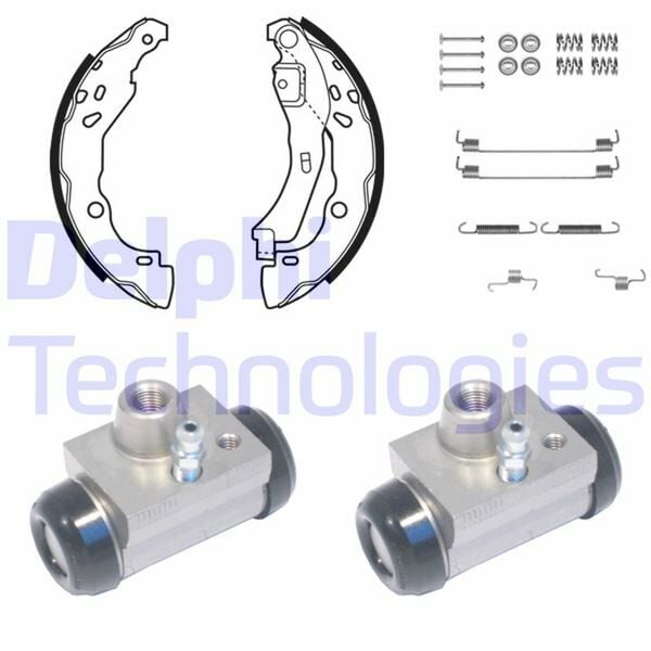 FREN PABUÇ KİTİ ARKA RENAULT CLİO. THALİA 03/98