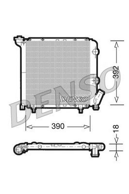 RADİATOR. ENGİNE COOLİNG RENAULT 11 83-88
