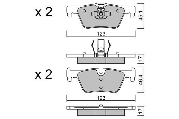 ARKA BALATA BMW F30 F31 F32 16d-318d-320i-320d- 11 F20 F21 F23 116d-118i-118d-120d-125i-125d 10