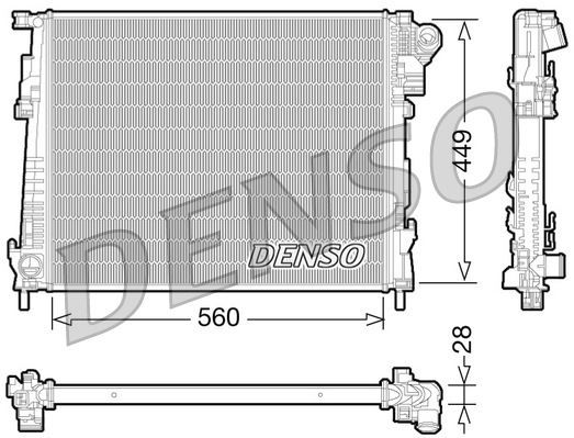 RADİATOR. ENGİNE COOLİNG OPEL VIVARO A 01-