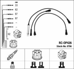 RC-OP426 ATEŞLEME KABLOSU