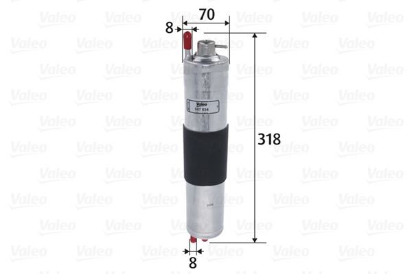 YAKIT FILTRESI BMW N40 N42 N45 N46 M54 E46 00 05