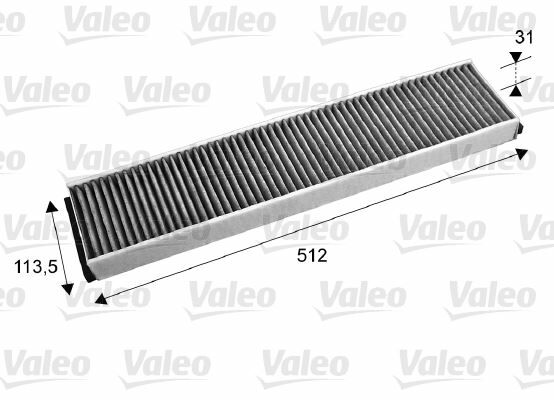 POLEN FİLTRESİ FORD MONDEO I-MONDEO II-MONDEO III-COUGAR KARBONLU CUK5257