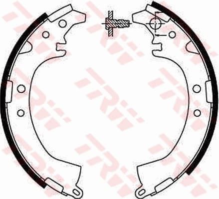 ARKA PABUÇ BALATA RAV 4 I II 2.0 1.8 VVT-I 2.0 VVT-I 97 00 05 TERİOS 1.3 GS8449 GS8649 228x41