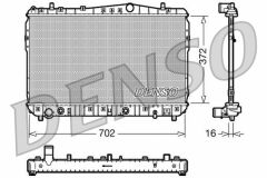 RADİATOR. ENGİNE COOLİNG CHEVROLET LACETTI 03-