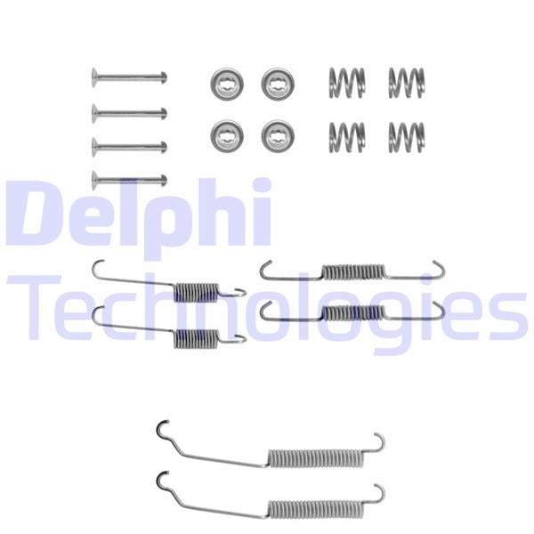 FREN PABUÇ MONTAJ TAKIMI ARKA CITROEN XSARA. ZX / PEUGEOT 205. 205 VAN. 306. 306 VAN. 309 03/83