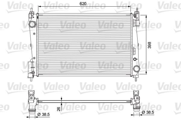 RADYATÖR FIAT GRANDE PUNTO 1.3 MJTD 75