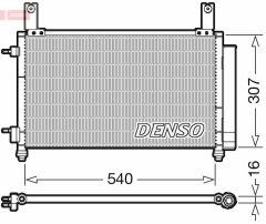 CONDENSER. AİR CONDİTİONİNG CHEVROLET MATIZ 05-