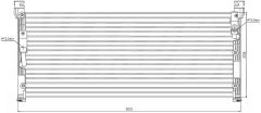 KLİMA BRAZİNG CONDENSER A/M RAV 4 IV 2.0İ 1994 42020-88460-42021-42020-88460-42021