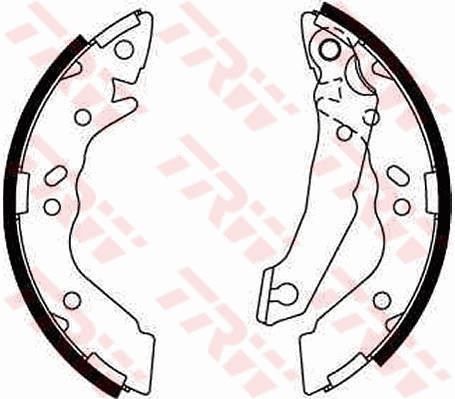 ARKA PABUÇ BALATA HYUNDAI ACCENT 1.3 1.5I 94-00 180x32